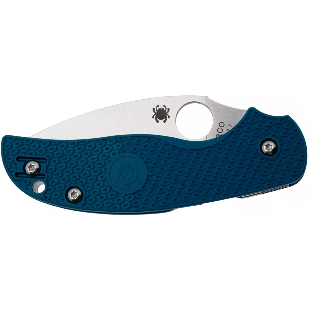 Ніж Spyderco Sage 5 Lightweight CPM SPY27 FRN Blue (C123PCBL) - зображення 3