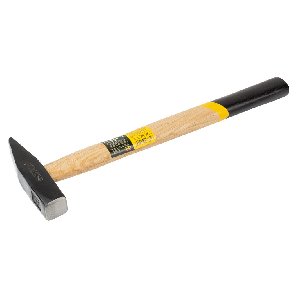 Молоток Sigma 300г слюсарний дерев'яна ручка (дуб) (4316331) - зображення 2