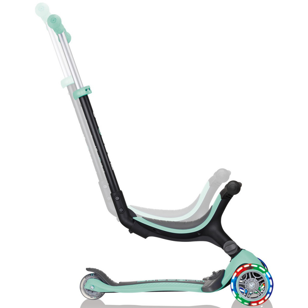 Самокат Globber Go Up Foldable Plus Lights м'ятний (743-206) - зображення 6