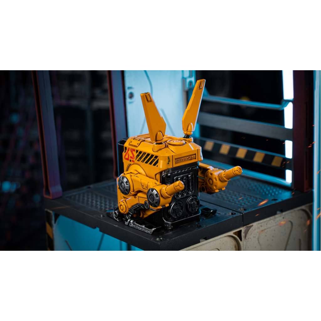 Зарядний пристрій GravaStar Alpha65 65Вт 2XUSB-C/USB-A War-Damaged Yellow (GRAVASTARA65_YLW_EUK) - зображення 7