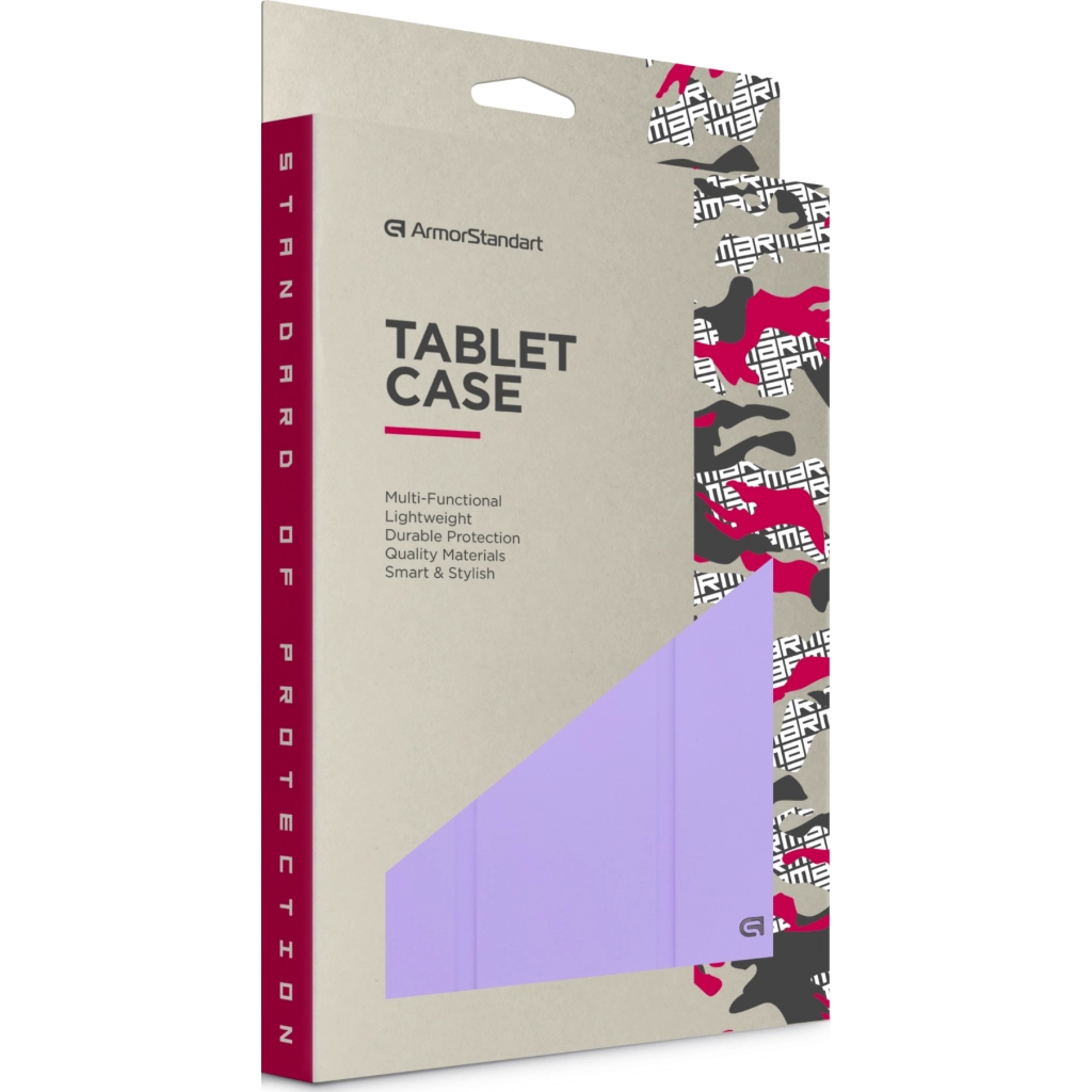 Чохол до планшета Armorstandart Smart Fold Pen Samsung Galaxy Tab S10 FE+ Light Purple (ARM85556) - зображення 8