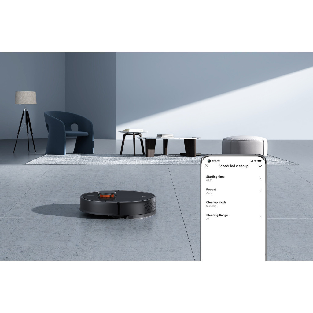 Пилосос Xiaomi Mi Robot Vacuum-Mop 2 Pro Black EU - зображення 3