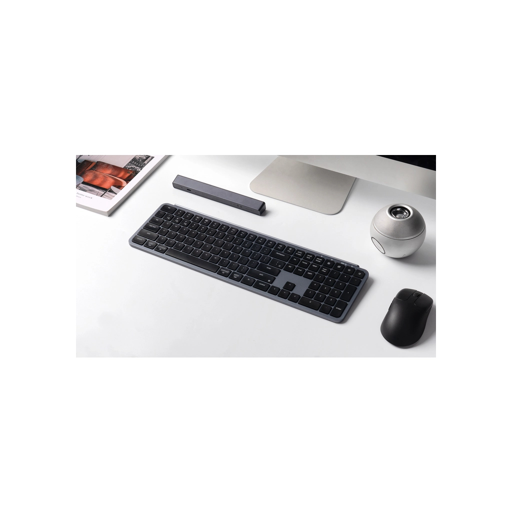 Клавіатура Keychron B6 Pro Wireless/Bluetooth/USB UA Space Gray (B6P-K1-UA) - зображення 11