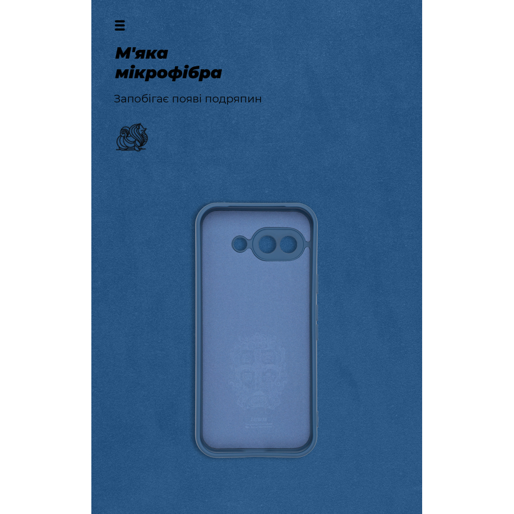 Чохол до мобільного телефона Armorstandart ICON Google Pixel 9a Camera cover Dark Blue (ARM83647) - зображення 4