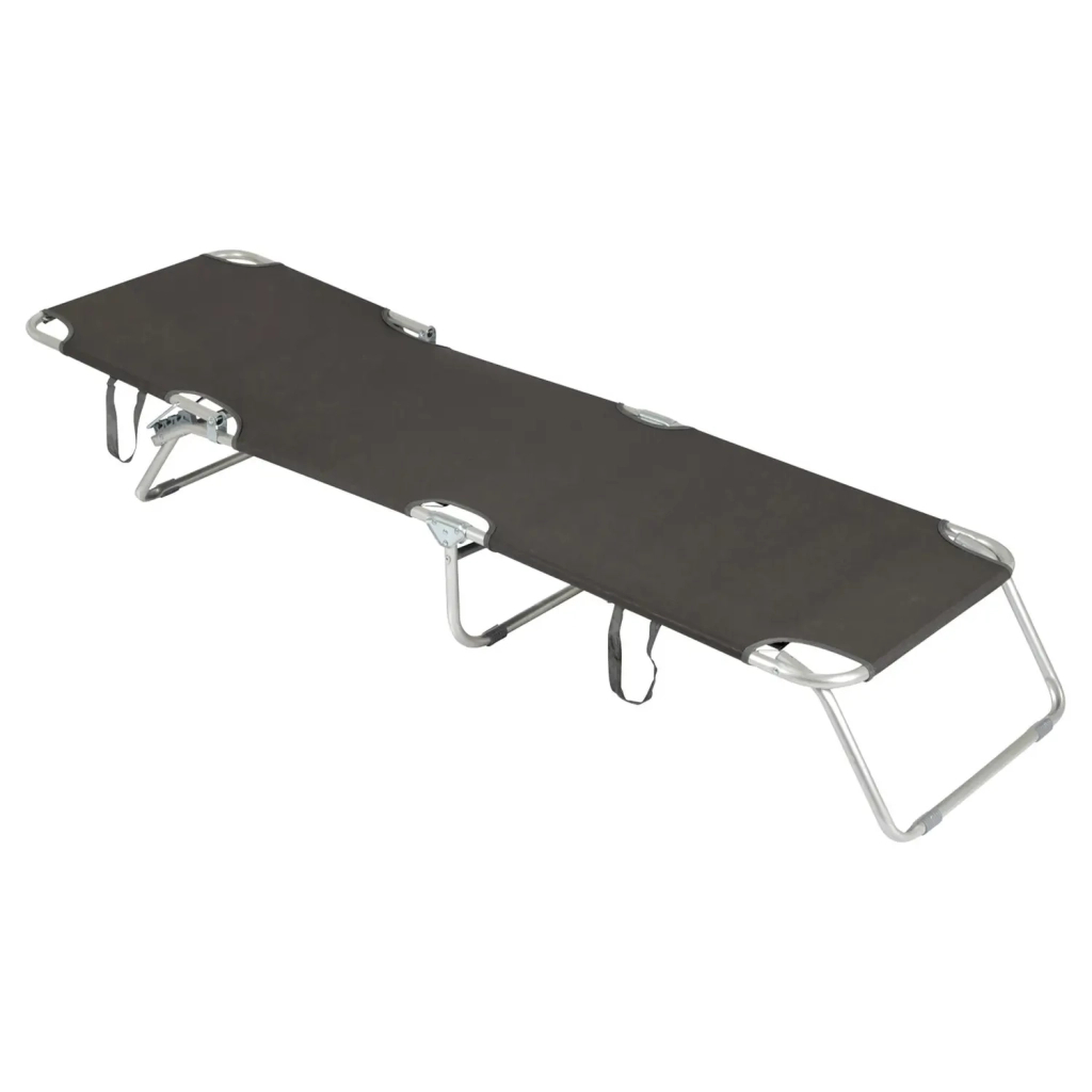 Розкладачка Bo-Camp Sun Lounger 3 Positions Anthracite (1304480) - зображення 4