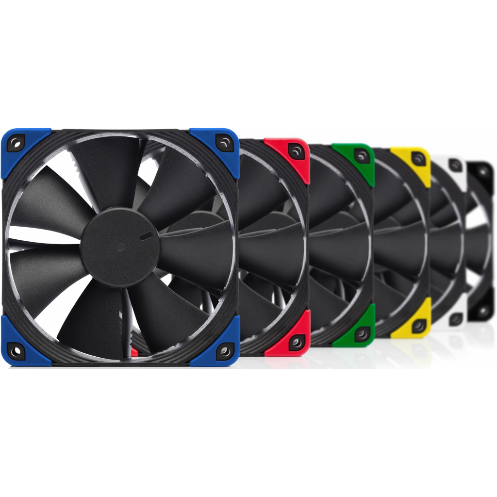 Кулер до корпусу Noctua NF-F12PWM CHROMAX.BLACK.SWAP - зображення 5