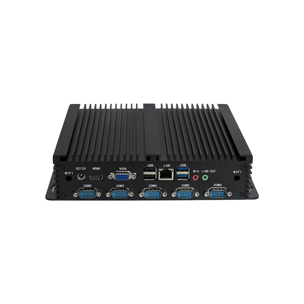 Промисловий ПК ІКС PB6412 безкулерний J6412,8GB/128GB,6xRS232,6xUSB,ethernet,VGAPB6412 безкулерний J6412,8GB/128GB, (PB-6412) - изображение 1