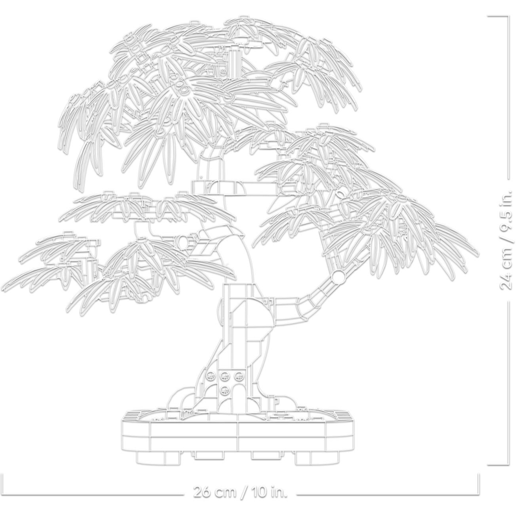 Конструктор LEGO Botanicals Бонсай з японського червоного клена (10348) - зображення 5