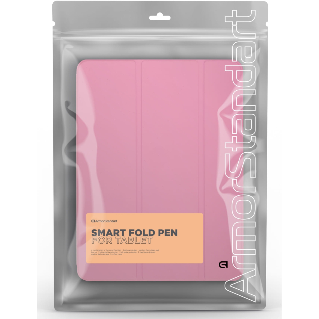 Чохол до планшета Armorstandart Smart Fold Pen Lenovo Idea Tab Pro Pink (ARM85079) - зображення 8