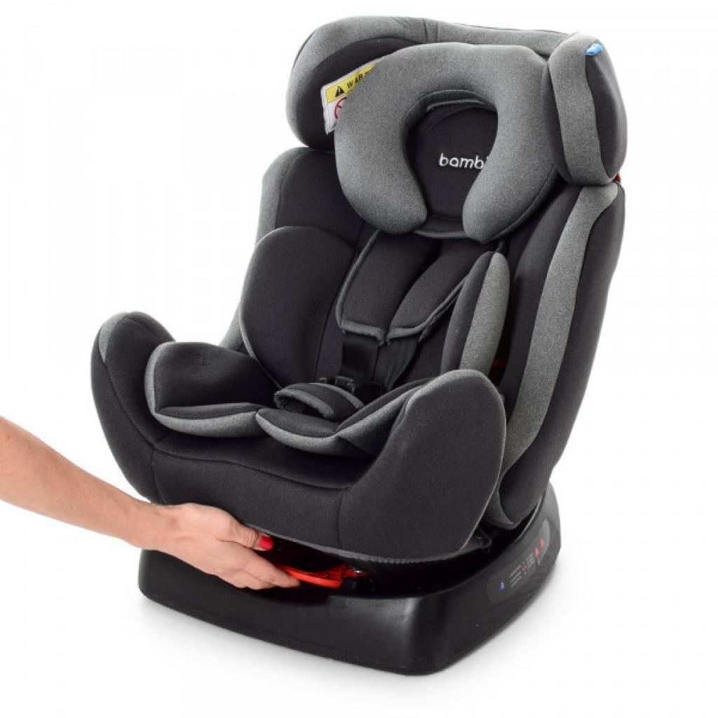 Автокрісло Bambi M 3678 0-1-2 (до 25 кг) silver grey - зображення 5