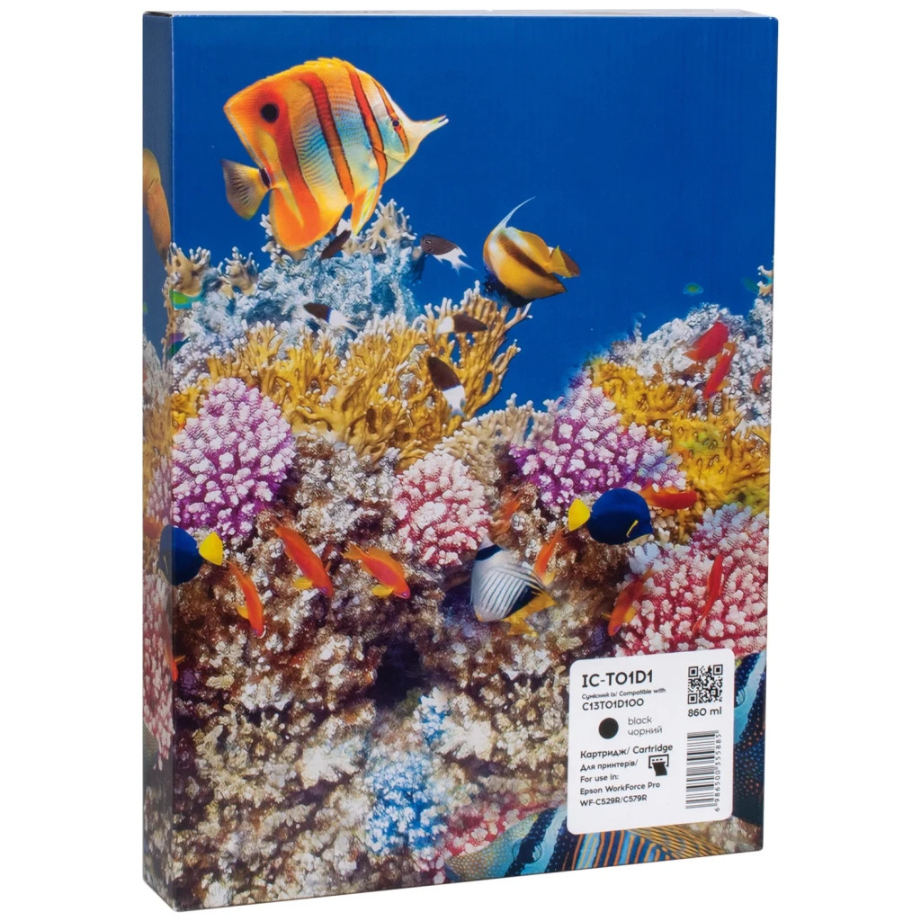 Картридж Barva Epson T01D1 XXL (C13T01D100) 50K black (IC-T01D1) - зображення 1