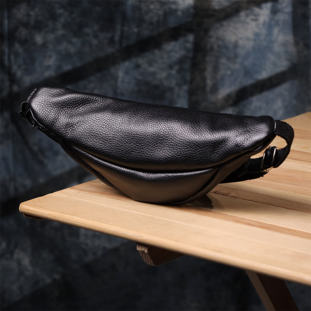 Сумка Shvigel З натуральної шкіри Чорна (23145) - зображення 10