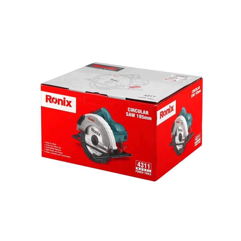 Дискова пила Ronix циркулярна 1500Вт, 190мм (4311) - зображення 11