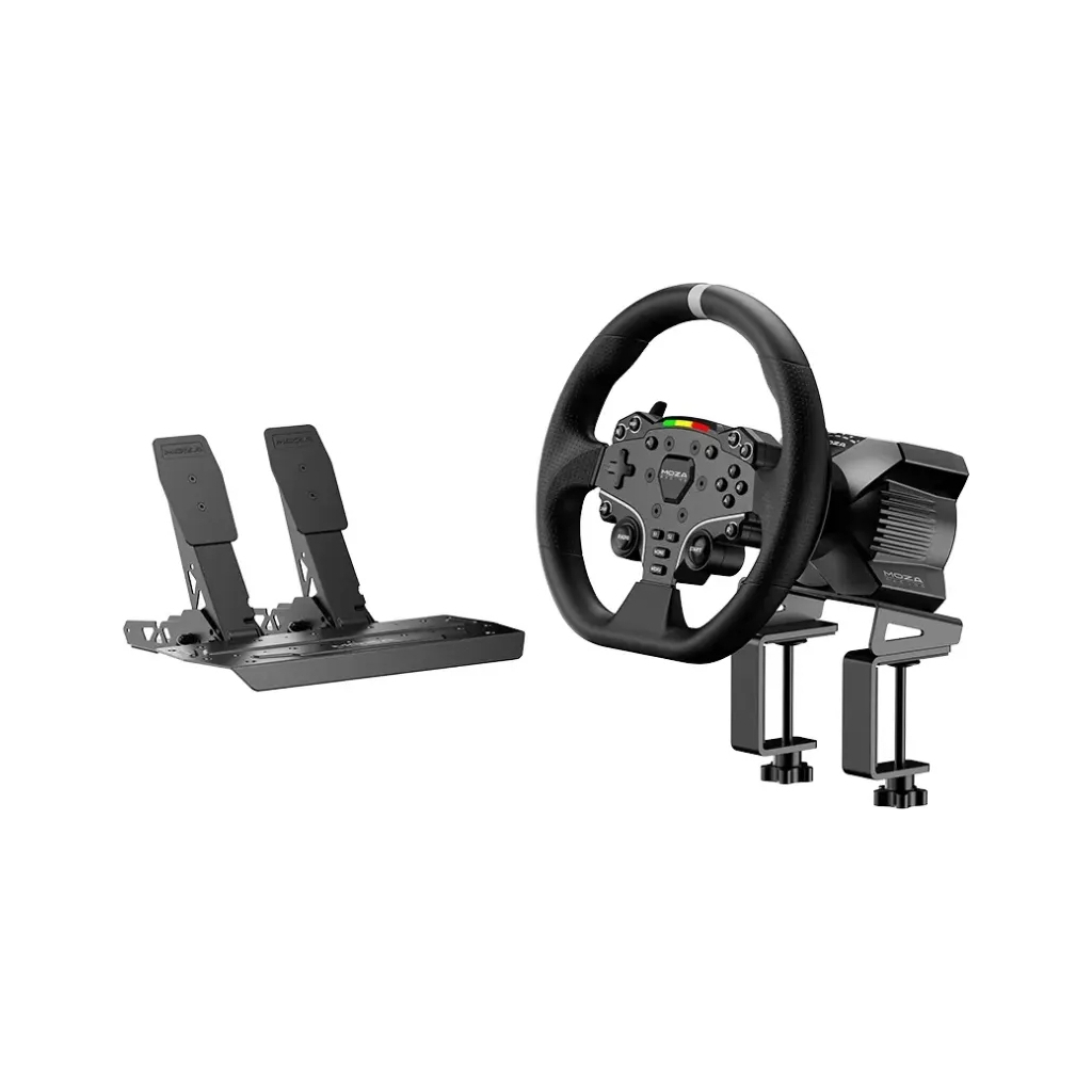 Кермо MOZA Racing R3 Racing Bundle for PC + подв. педалі SR-P Lite (RS074_Moza) - зображення 2