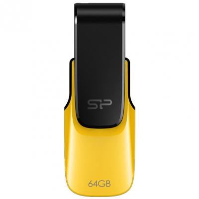 USB флеш накопичувач Silicon Power 64Gb Ultima U31 Yellow USB 2.0 (SP064GBUF2U31V1Y) - зображення 1