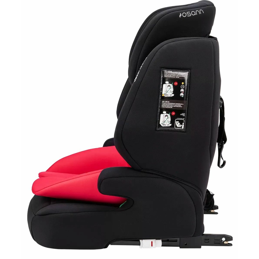 Автокрісло Osann Jazzi Isofix i-Size Nero+Coral (ecp102-287-19) - зображення 3