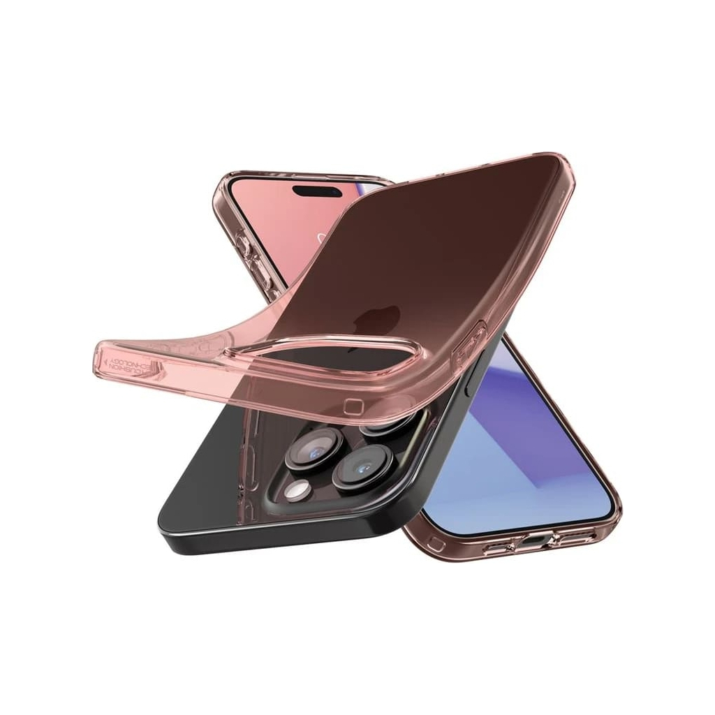 Чохол до мобільного телефона Spigen Apple iPhone 15 Pro Max Crystal Flex Rose Crystal (ACS06445) - зображення 2
