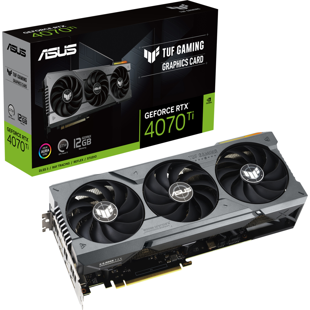 Відеокарта ASUS GeForce RTX4070Ti 12Gb TUF GAMING (TUF-RTX4070TI-12G-GAMING) - зображення 10