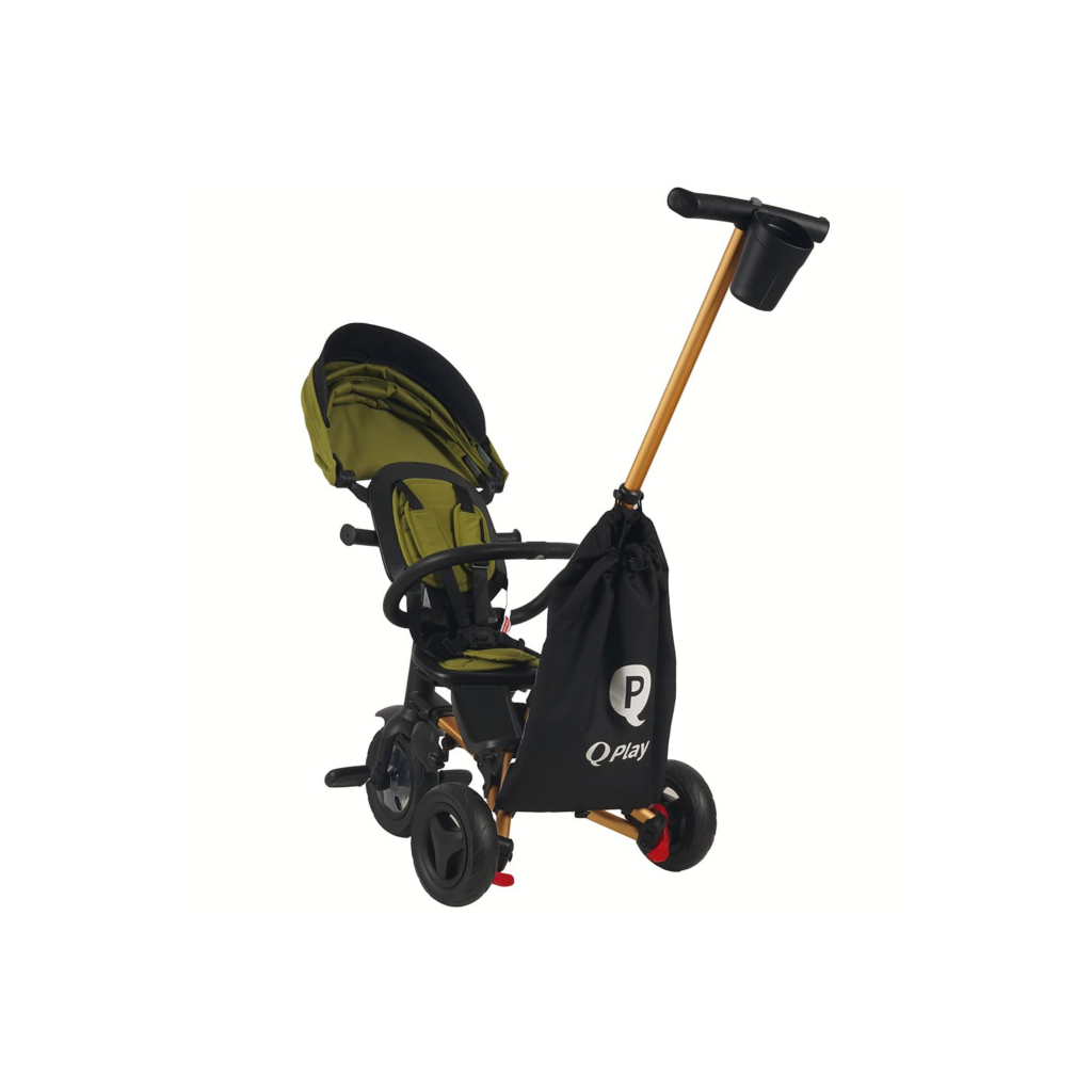 Дитячий велосипед QPlay Nova складаний триколісний Military Green (S700-16NovaEvaMG) - зображення 2