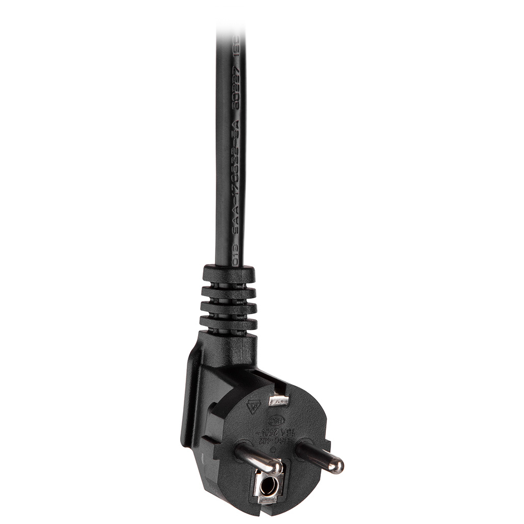 Мережевий фільтр живлення 2E 5XSchuko, 3G*1.5мм, 3*USB-A, 2м, black (2E-SP515M2USBBK) - зображення 5