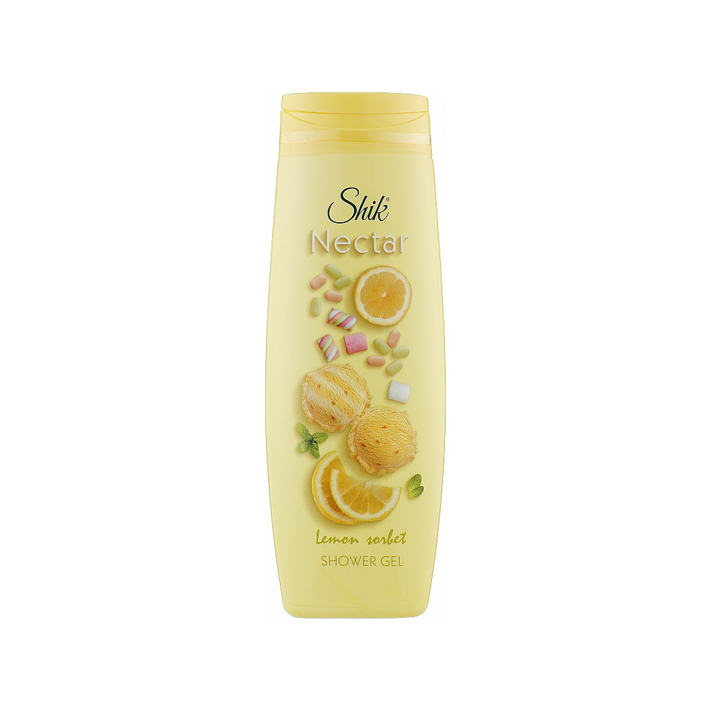 Гель для душу Shik Nectar Lemon Sorbet Лимонний сорбет 400 г (4823107602337) - зображення 1