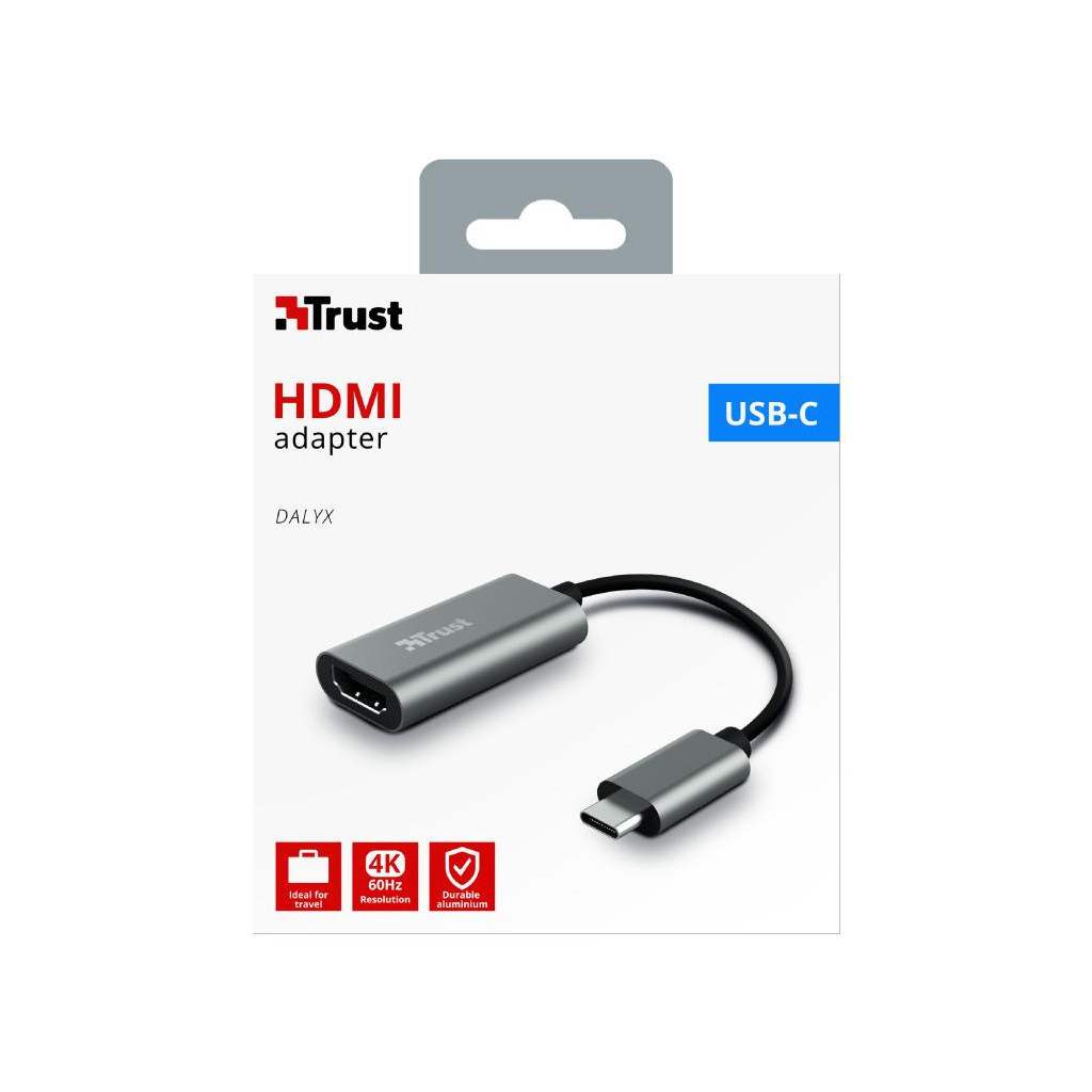 Перехідник Trust USB-C to HDMI Adapter (23774) - изображение 11