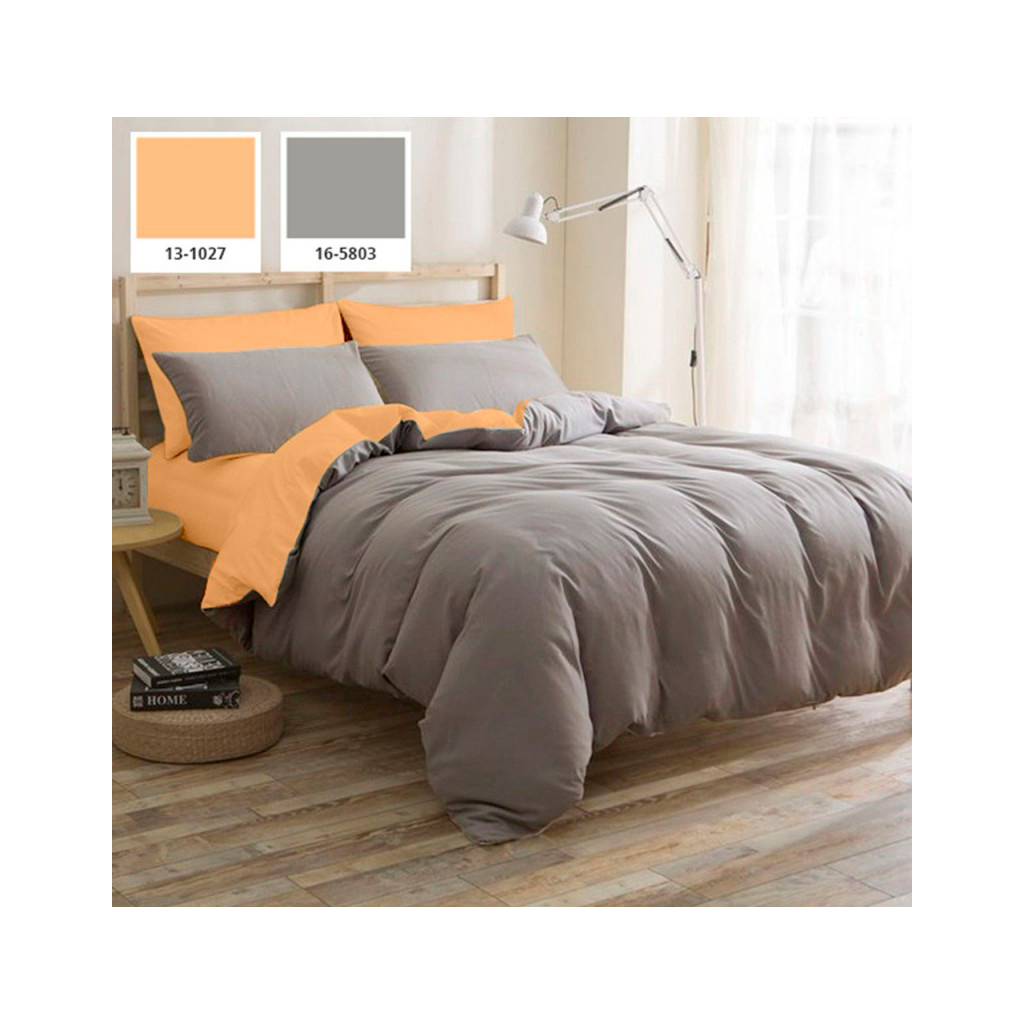 Постільна білизна MirSon King Size Бязь Premium Erminia (13-1027 + 16-5803) 220х240 (2200001172210) - изображение 1