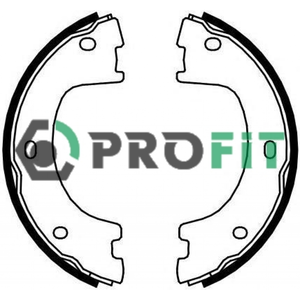 Гальмівні колодки Profit 5001-4103 - зображення 1