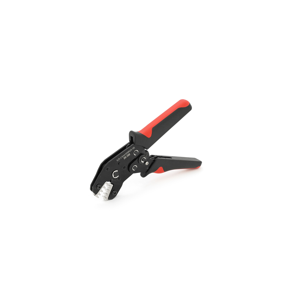 Затиск для клем Voltronic SN-58B для обтискання клем, 0.25-1.5mm2, Black-red (SN-58BR) - зображення 4