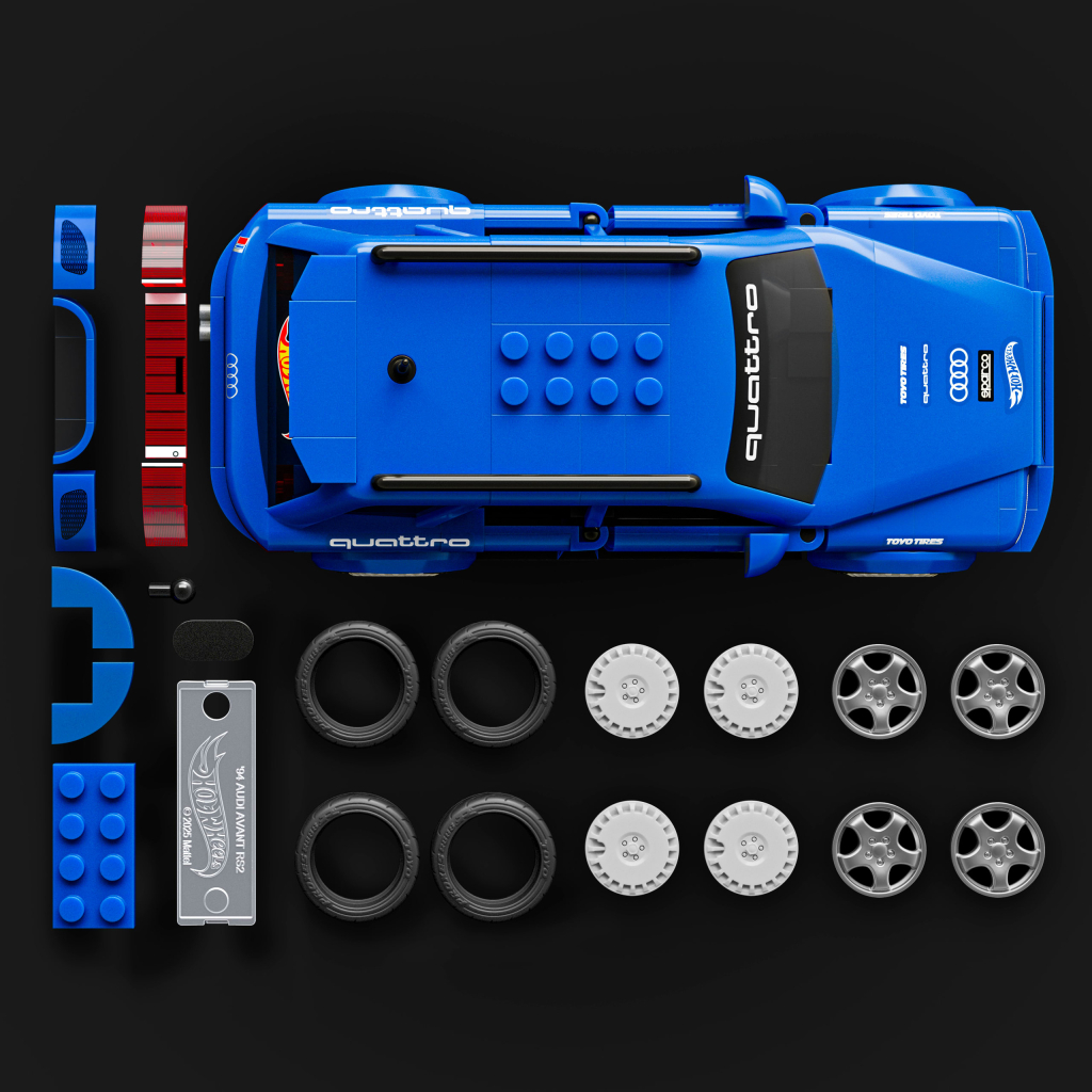 Машина Hot Wheels Brick Shop Speed Audi Avant RS2 (JGR28) - зображення 5