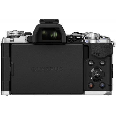 Цифровий фотоапарат Olympus E-M5 mark II 12-50 mm Kit silver/black (V207042SE000) - зображення 4