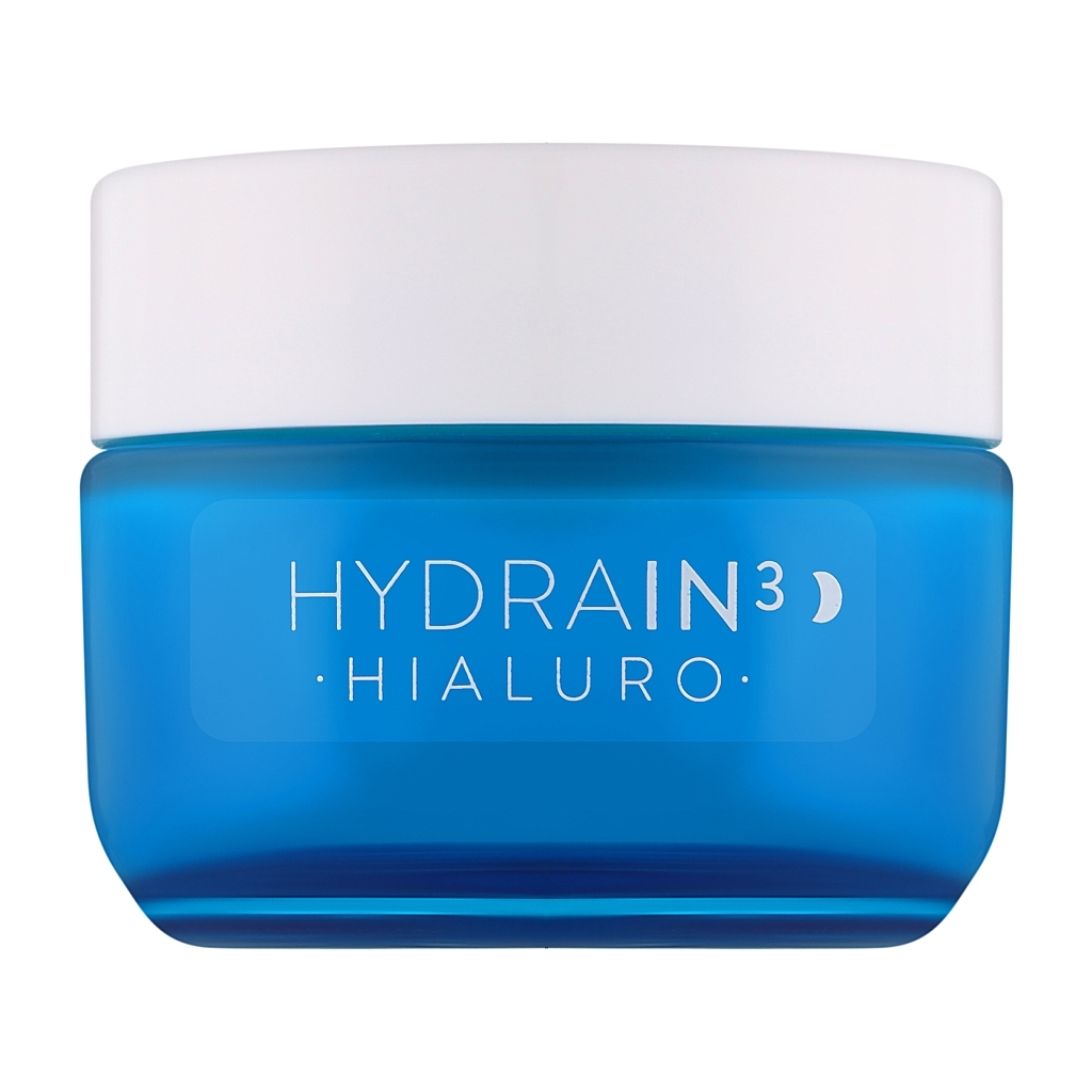 Крем для обличчя Dermedic Hydrain 3 Hialuro Відновлювальний Нічний 50 мл (5901643176242) - изображение 1