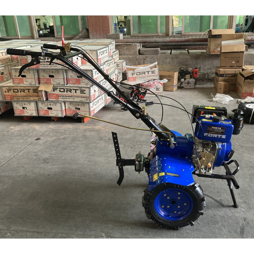 Культиватор Forte дизельний 1050-3, колеса 10", 6,5кс (95119) - изображение 9
