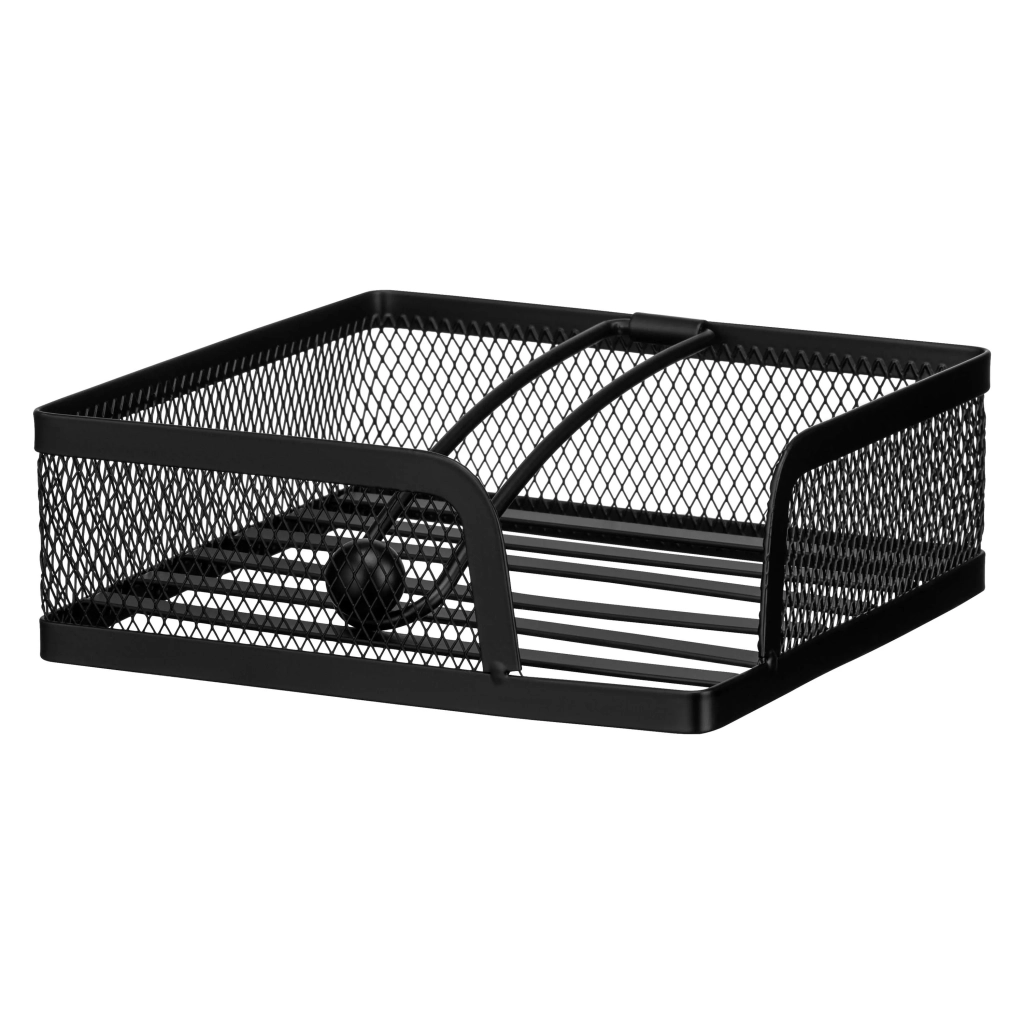 Серветниця Ardesto Midori 18.4х18.2х5.7см, метал, чорний (AR0924B) - зображення 1