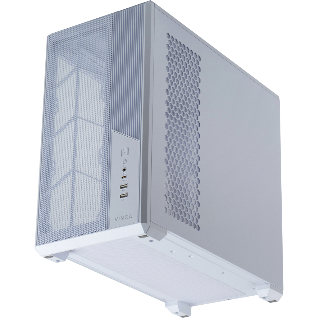 Корпус для ПК Vinga Eclipse White - зображення 10