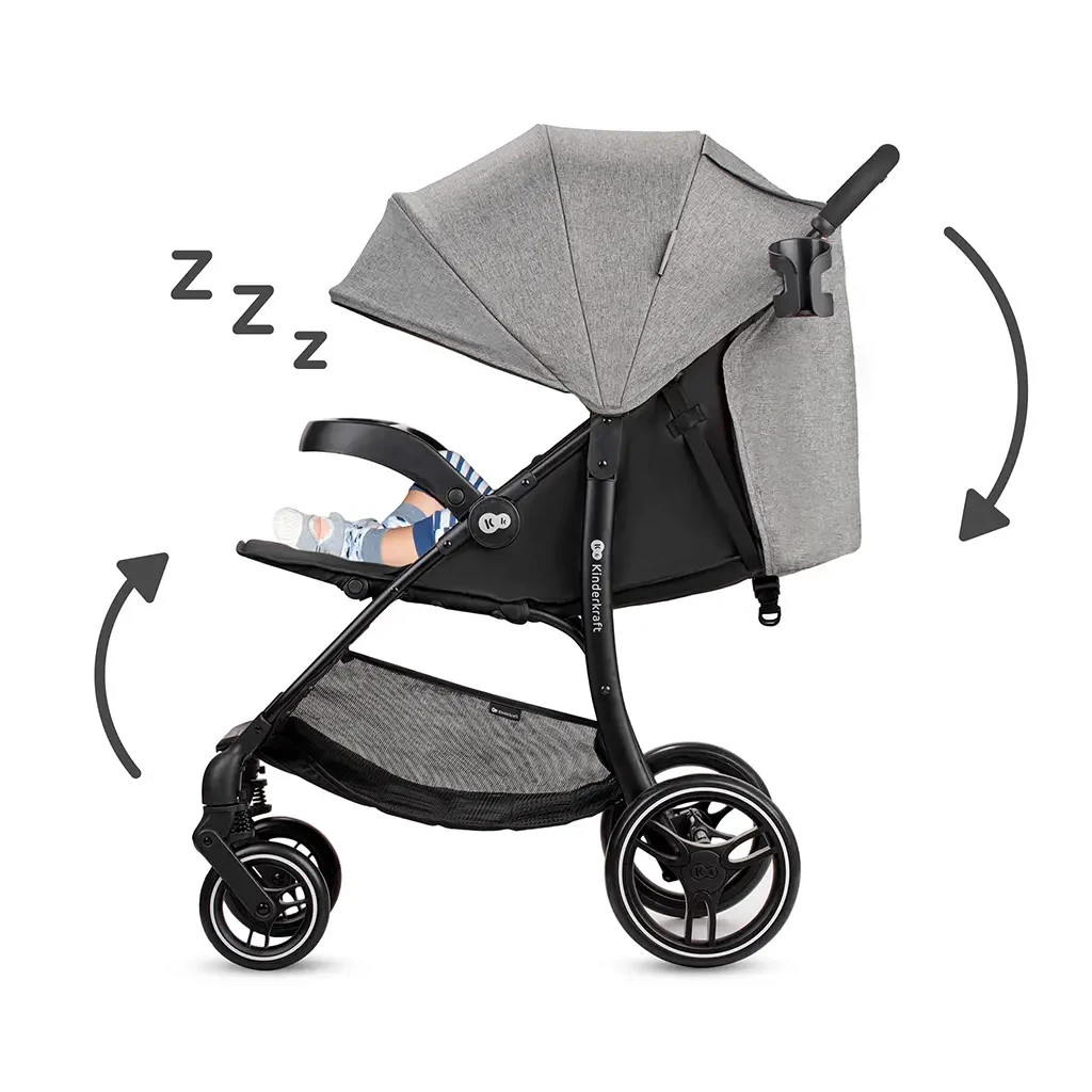 Коляска Kinderkraft Trig 2 TR Grey (KSTRIG2TGRY0000) (5902533921225) - зображення 8