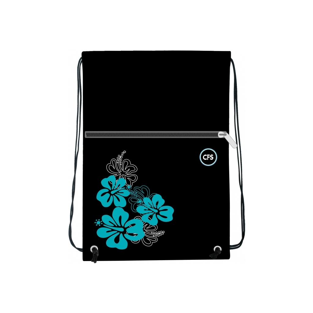 Сумка для взуття Cool For School Black Pea на два відділення з розширенням (CF85707) - зображення 1