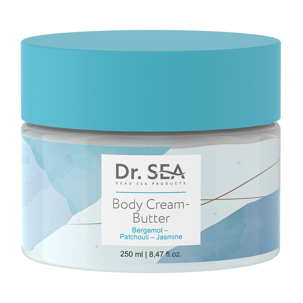 Крем для тіла Dr. Sea Body Cream-Butter Бергамот, Пачулі, Жасмин 250 мл (7293720020899) - зображення 1