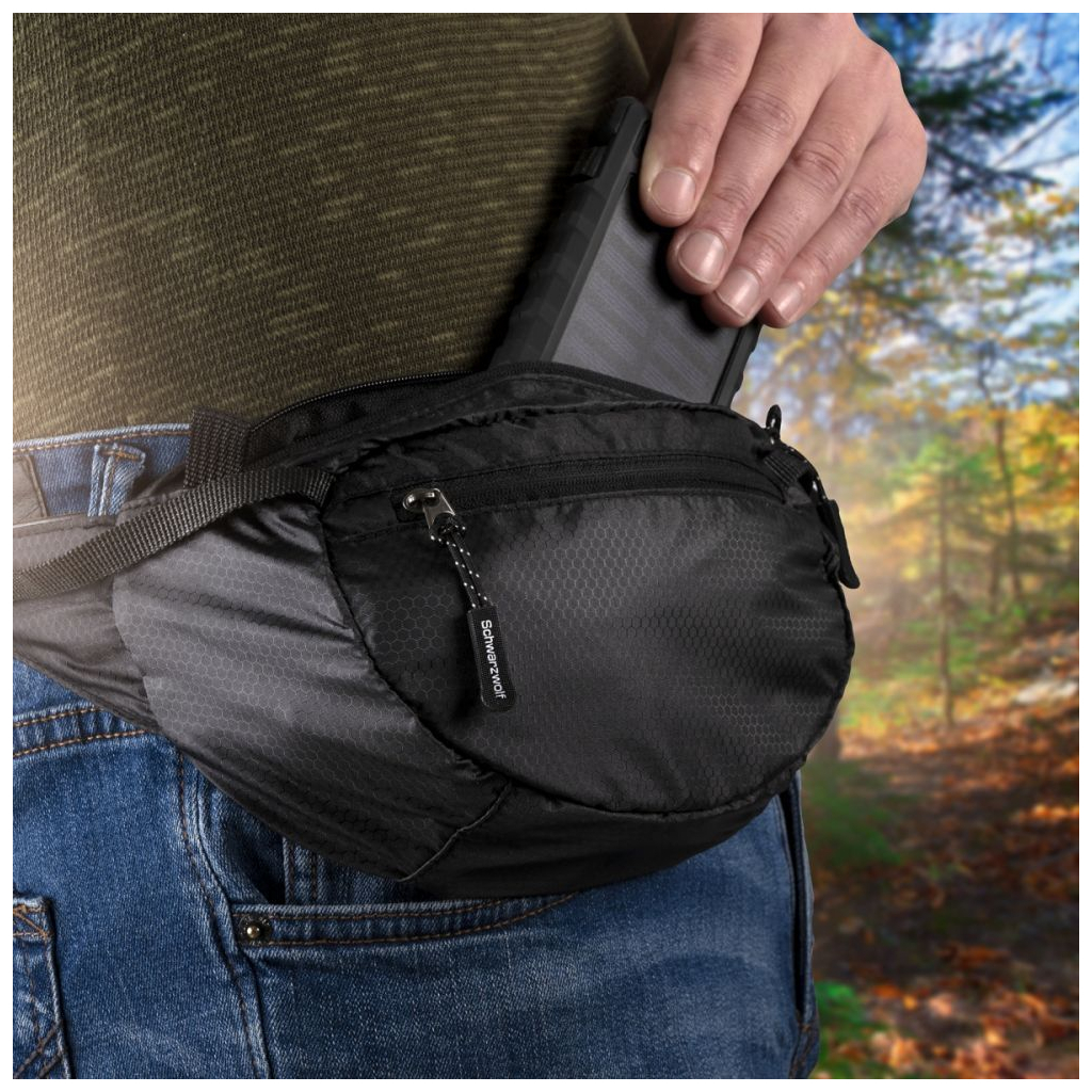 Сумка-бананка Schwarzwolf Mobila чорний (F5304700AJ3) - зображення 6