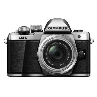 Цифровий фотоапарат Olympus E-M10 mark II Pancake Zoom 14-42 mm Kit silver (V207052SE000) - зображення 2