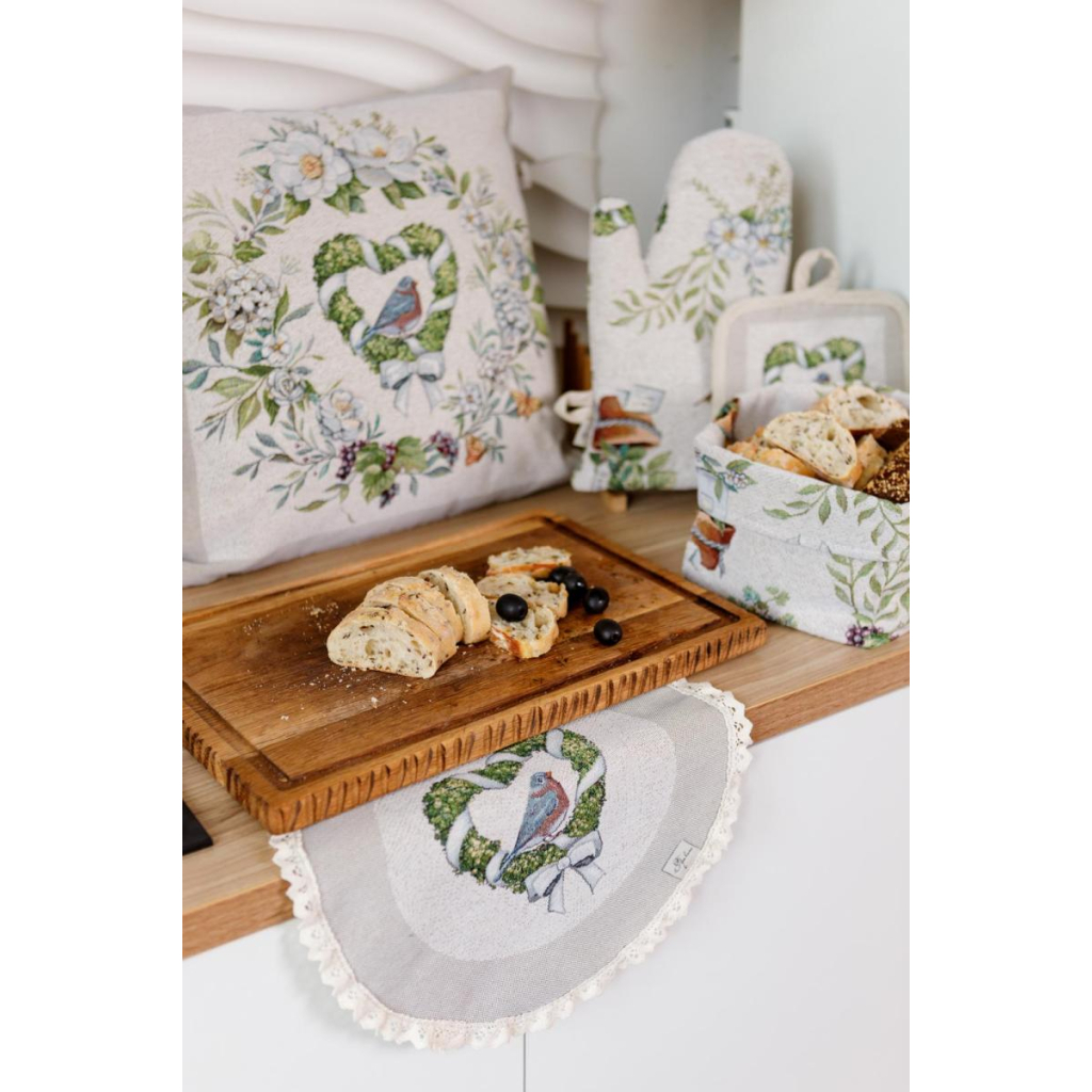 Кухонна прихватка Прованс Рукавичка GARDEN 32х16 (035464) - изображение 5