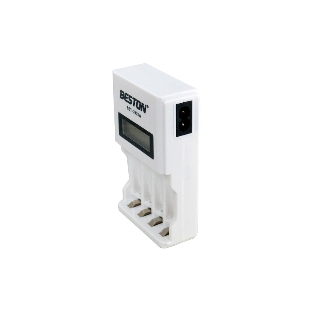 Зарядний пристрій для акумуляторів Beston BST-C903W 4slots for AA/AAA, Ni-MH/Ni-CD (AAB1850) - зображення 2