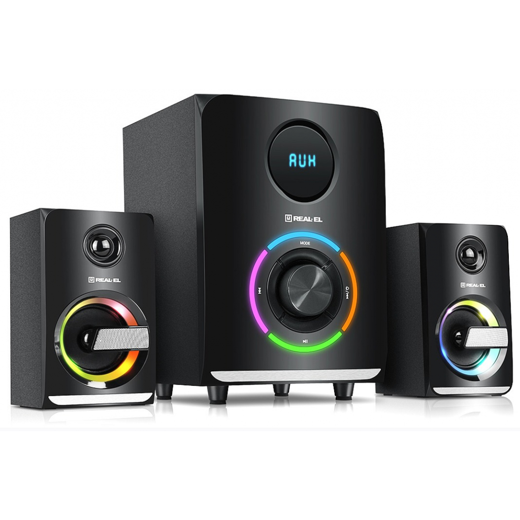 Акустична система REAL-EL M-580 Black - зображення 5