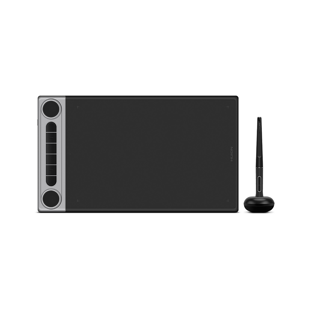 Графічний планшет Huion Inspiroy Dial 2 (Q630M) + перчатка (Q630M) - зображення 1