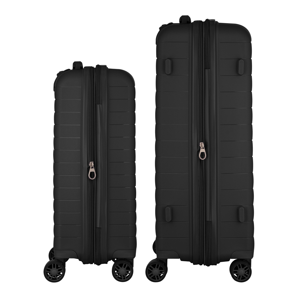 Набір валіз 2E Aero (M+S), чорні (2E-SPP-AERO-SET2-BK) - зображення 5