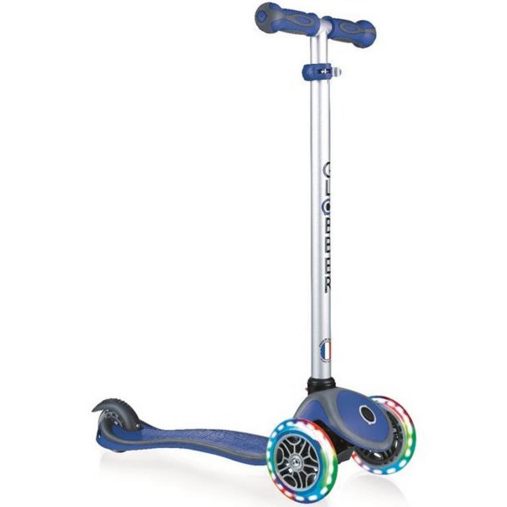 Самокат Globber EVO COMFORT LIGHTS 5 в 1 Синій, колеса з підсвіткою (459-100) - зображення 5