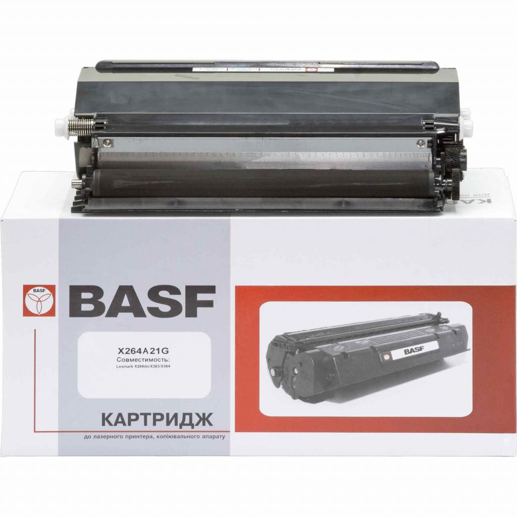 Тонер-картридж BASF Lexmark X264/X363/X364 , X264A11G Black (BASF-KT-X264A11G) - изображение 1