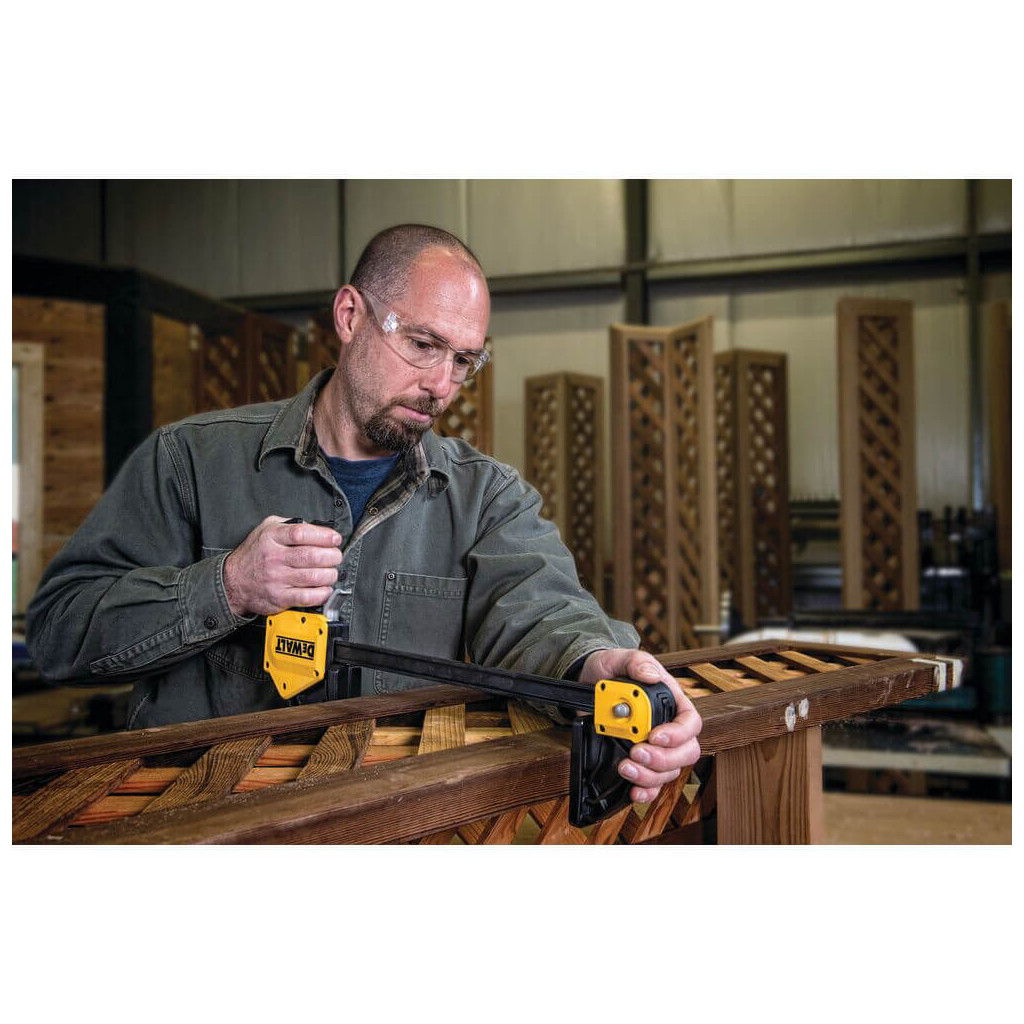 Струбцина DeWALT "XL" тригерна (швидкозатискна), 600 мм, тиск 270 кг. (DWHT0-83186) - изображение 4