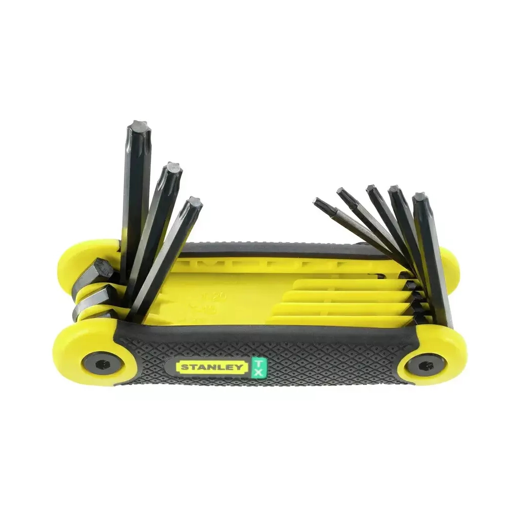 Ключ Stanley TORX, складаний, 8 шт: 9-10-15-20-2 (2-69-266) - зображення 1