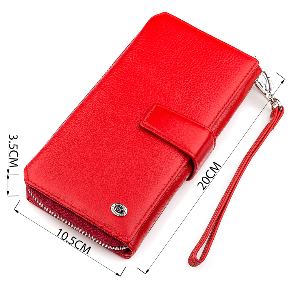 Гаманець ST Leather Червоний (18456) - зображення 3